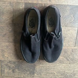 Women’s slip on vans size 6